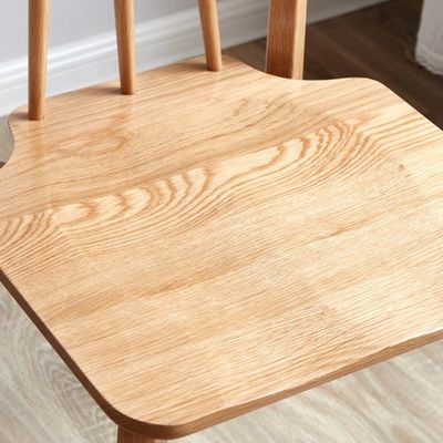 Windsor Wooden Chairs Oak Wood Chair for Dining Room and Living Room Weight Limit 150KG Classical Nordic Restaurant