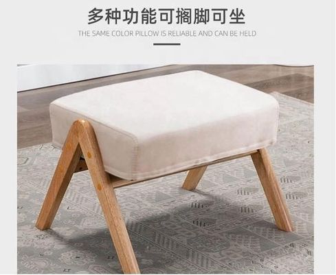 Modern Solid Wood Armchair The Perfect Combination of Style and Comfort for Your Living Room
