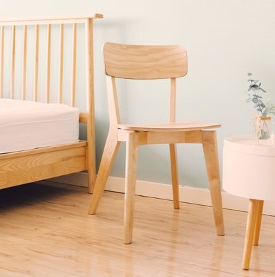 Solid Wood Dining Chair for Junior Specific Restaurant