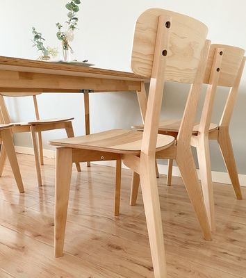 Solid Wood Dining Chair for Junior Specific Restaurant