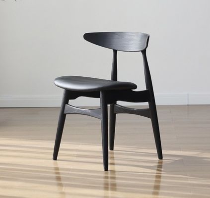 Classical Nordic Upholstered Wood Chairs with Ash Frame Restaurant Chair