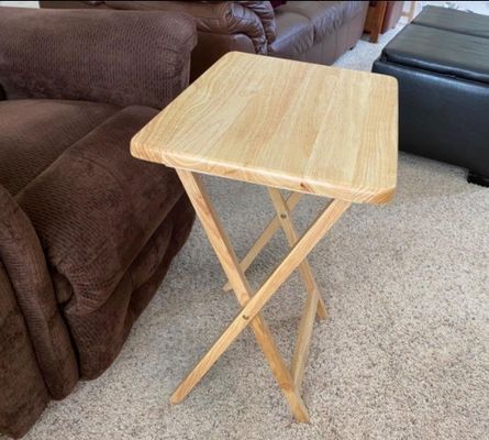 2022 Style Living Room Furniture Wooden Folding Table Set with Solid Wood Material and Functional Design