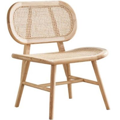 Rattan Cover Material Modern Design Style Solid Wood Chair for Competitive Luxury Dining Room Furniture