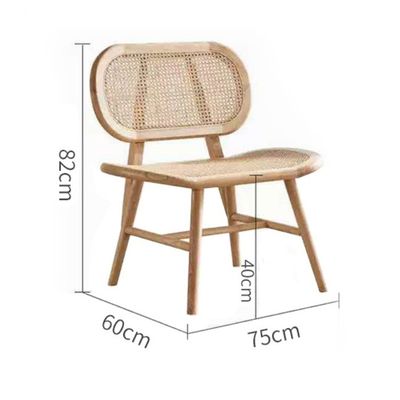 Rattan Cover Material Modern Design Style Solid Wood Chair for Competitive Luxury Dining Room Furniture