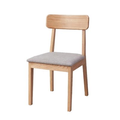 Home Furniture Armless Fabric Upholstered Dining Chair Set Dining Room Table