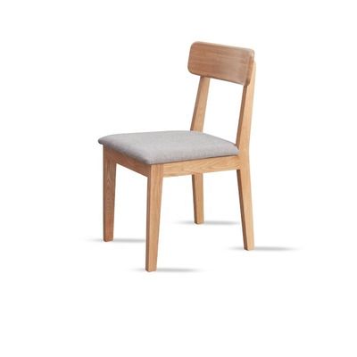 Home Furniture Armless Fabric Upholstered Dining Chair Set Dining Room Table