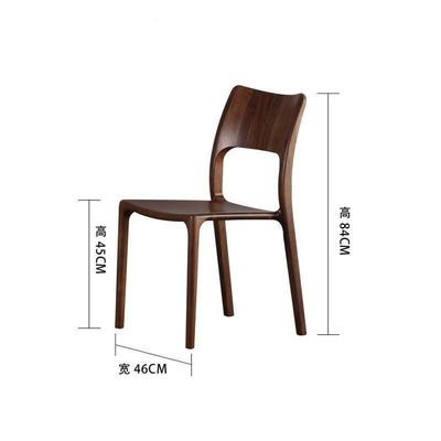 Specific Solid Wood Dining Chair with Competitive and Customer Designs Acceptable