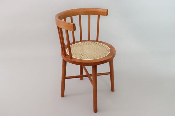 Customized Colors Customer Designs Acceptable Nordic Modern Rattan Chair Wooden Furniture