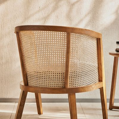 Hotel Restaurant Banquet Rattan Chair with Creative Design Modern Home Living Room Furniture Leisure Chairs