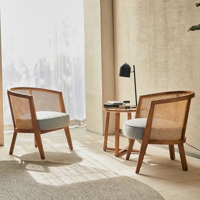 Hotel Restaurant Banquet Rattan Chair with Creative Design Modern Home Living Room Furniture Leisure Chairs