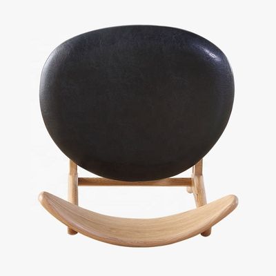 European Style PU Leather Upholstered Wooden Dining Restaurant Chair for Modern and Luxury Design