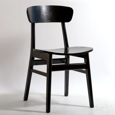 European Style PU Leather Upholstered Wooden Dining Restaurant Chair for Modern and Luxury Design