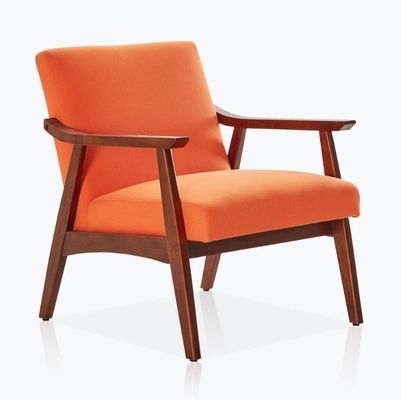 Modern Fabric Chaise Lounge Sofa Single Sofa Chair for and Sale Leisure Chair in Gray/Blue/Orange/Black/White