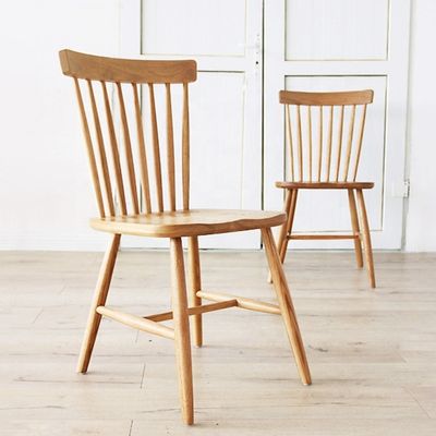 Solid Wood Dining Chair Modern and NO Folded for Dining Room Decor