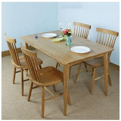 Solid Wood Dining Chair Modern and NO Folded for Dining Room Decor