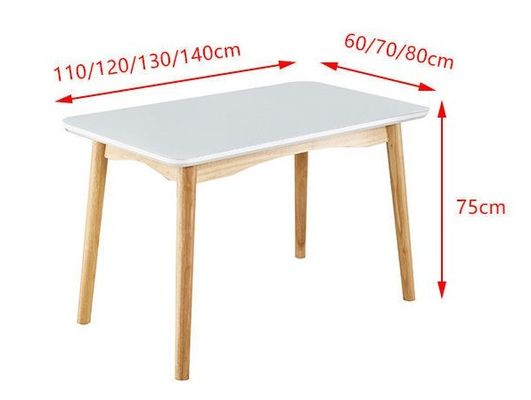 Modern Wood Dining Table Desk for Dining Room Furniture