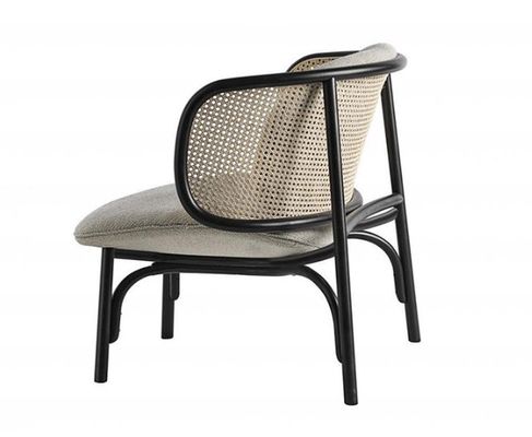 Wooden Single Rattan Chair for Latest Design Upholstered Wood Chair W68*D70*H82cm