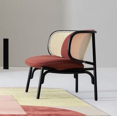 Wooden Single Rattan Chair for Latest Design Upholstered Wood Chair W68*D70*H82cm