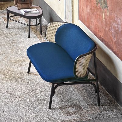 Wooden Single Rattan Chair for Latest Design Upholstered Wood Chair W68*D70*H82cm