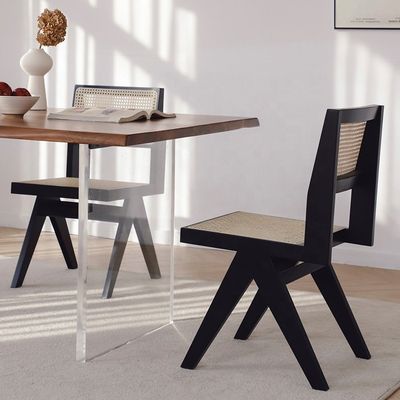 OEM Service Accepted Solid Wood Nordic Modern Dining Chair for Garden Lounge Coffee and Restaurant Furniture