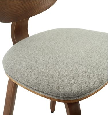 Dining Chair Nordic Furniture Upholstered Wood Chairs Demountable Cafe Chair Assembling Specific W44cm*D46cm*89cm