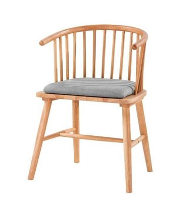 Modern Design Stacking Winsor Dining Chair Solid Wood Furniture for Nordic Custom Restaurant