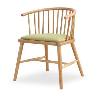 Modern Design Stacking Winsor Dining Chair Solid Wood Furniture for Nordic Custom Restaurant