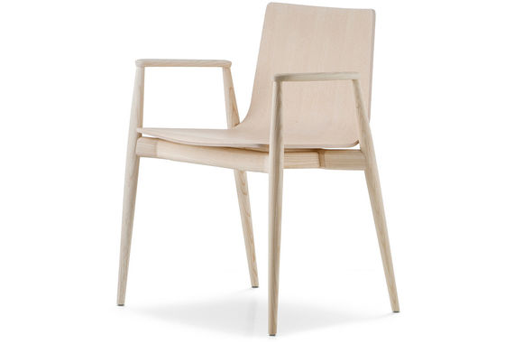 Nordic Light Luxury Solid Wood Armchair Leather Upholstered Dining Chair for Hotel Cafe and Living Room Mail Packing