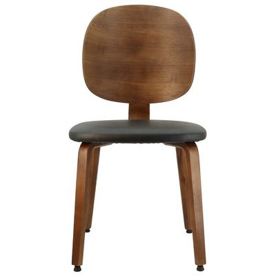 Home Furniture Wooden Dining Chair with Leather or Fabric Upholstery and Superior Craftsmanship