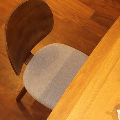 Home Furniture Wooden Dining Chair with Leather or Fabric Upholstery and Superior Craftsmanship