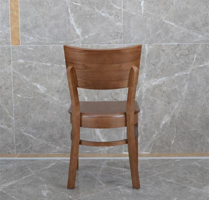 Hotel/Cafe/Restaurant Wooden Dining Chair with Commercial Grade Wood Type Ash Wood