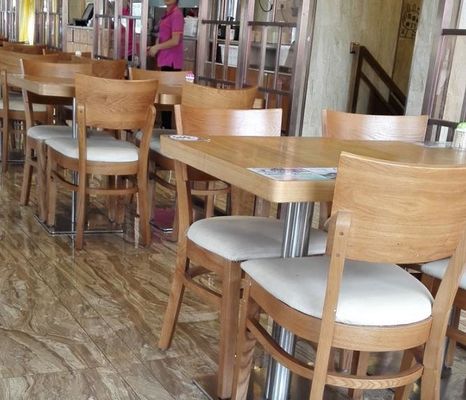 Hotel/Cafe/Restaurant Wooden Dining Chair with Commercial Grade Wood Type Ash Wood