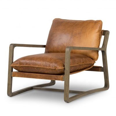 Living Room Furniture Best Wooden Chair with Upholstered Seat and Solid Wood Frame