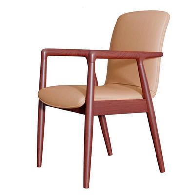 Wooden Legs Classic Furniture Office Chairs for Conference Room in Office Building