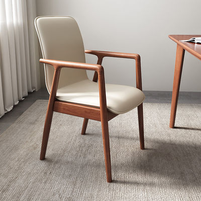 Wooden Legs Classic Furniture Office Chairs for Conference Room in Office Building