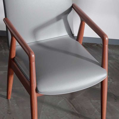 Wooden Legs Classic Furniture Office Chairs for Conference Room in Office Building