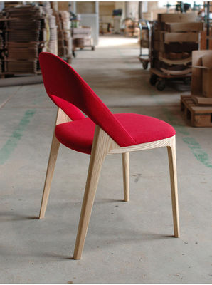 Modern Nordic Wood Chair for Furniture Design Restaurant Upholstered Dining
