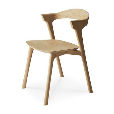 Modern Design Oak Wood Dining Chair for Restaurant Seating Experience