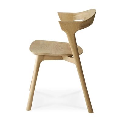 Modern Design Oak Wood Dining Chair for Restaurant Seating Experience