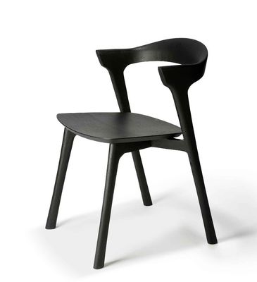 Modern Design Oak Wood Dining Chair for Restaurant Seating Experience