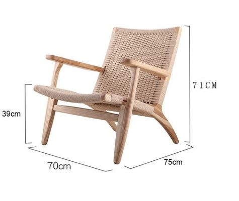Home Office Rattan Chair for Outdoor Furniture Garden Patio Beach Coffee Shop Restaurant Weight Limit 200kg and Stylish