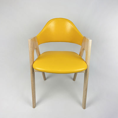 Commercial Luxury Modern Style Wooden Leg Dining Chair with Manufactory Solid Living Room Furniture
