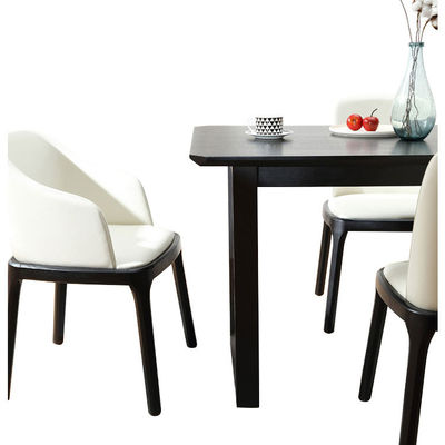 Nordic Gray Luxury Fully Fabric Upholstered Dining Chair Luxury Modern Style for Dining Room Furniture