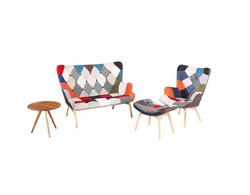 Adjustable Height Dining Table and Chair Set for Solid Wood Restaurant Furniture Set