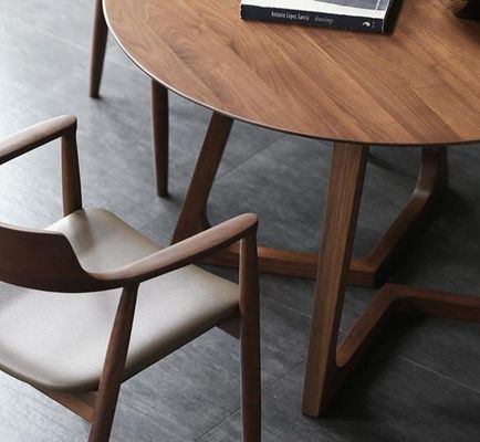 Mail Packing Y Dining Room Furniture Customized Modern Designs Round Solid Wood Coffee Table Top for Restaurant
