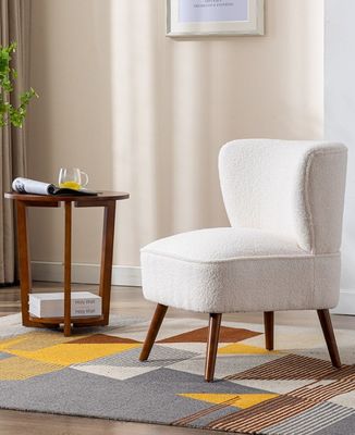 Good Design Fluffy Single Sofa Chair for Bedroom and Living Room Furniture