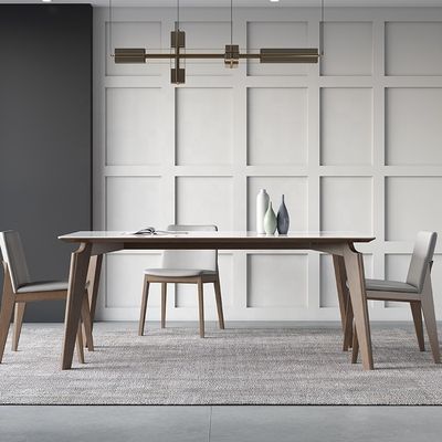 Modern Designs Wooden Solid Wood Dining Table for Bedroom and Dining Room Designs