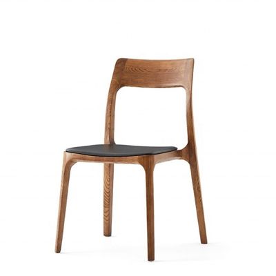 Classic Design Stacked Dining Chair with Solid Wood Material and High Weight Capacity of 200kg