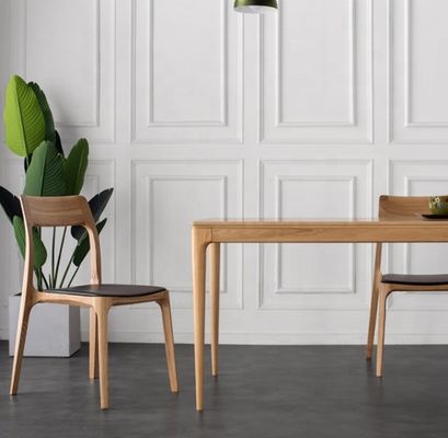 Classic Design Stacked Dining Chair with Solid Wood Material and High Weight Capacity of 200kg