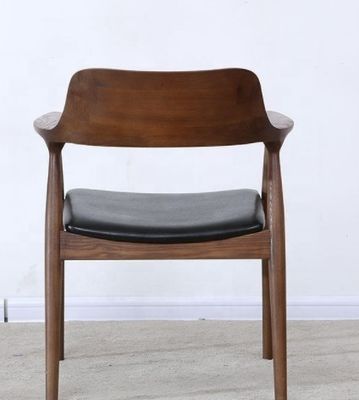 Dining Room Furniture Back Arm Rest Wooden Dining Chair for Luxury Modern Style